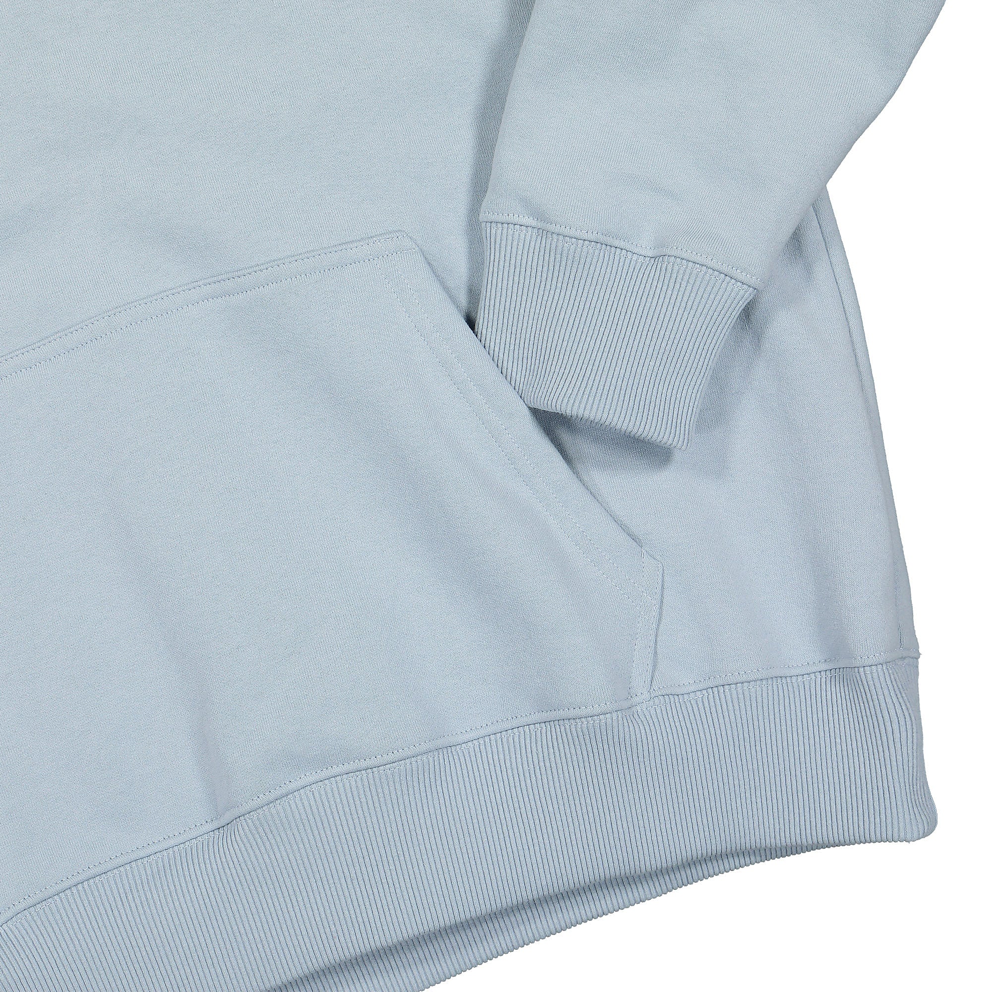 Stussy Basic Hood Steel Hoodies Detailfoto | Overkill