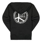 Stussy Peace Dot Hood Black Hoodies Material | Overkill