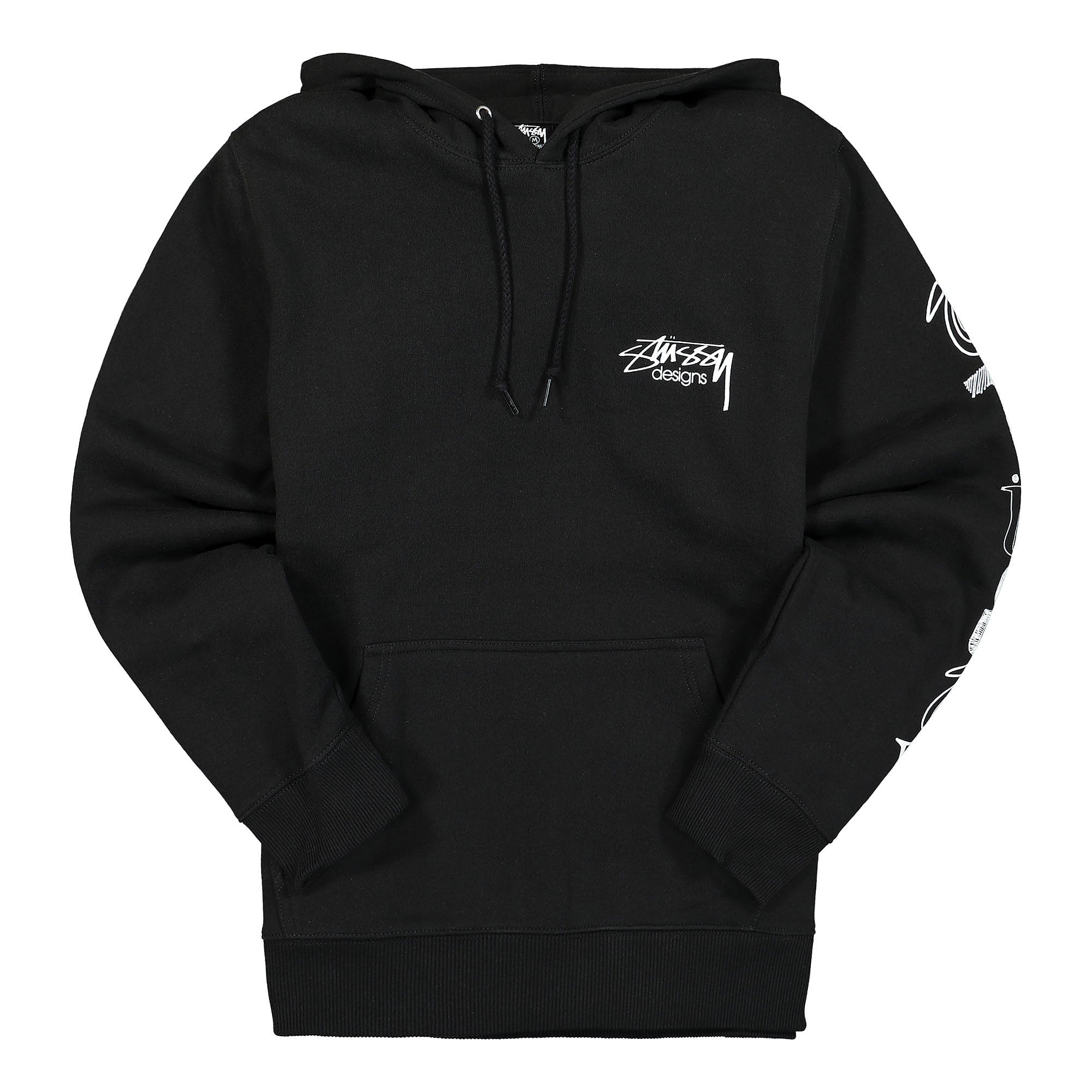 Stussy Ransom Hood Black Hoodies 1924754 / 0001 | Overkill