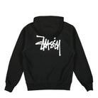 Stussy Basic Hood Black Hoodies Material | Overkill