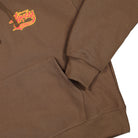 Stussy Slugger Hood Coffee Hoodies Detailfoto | Overkill