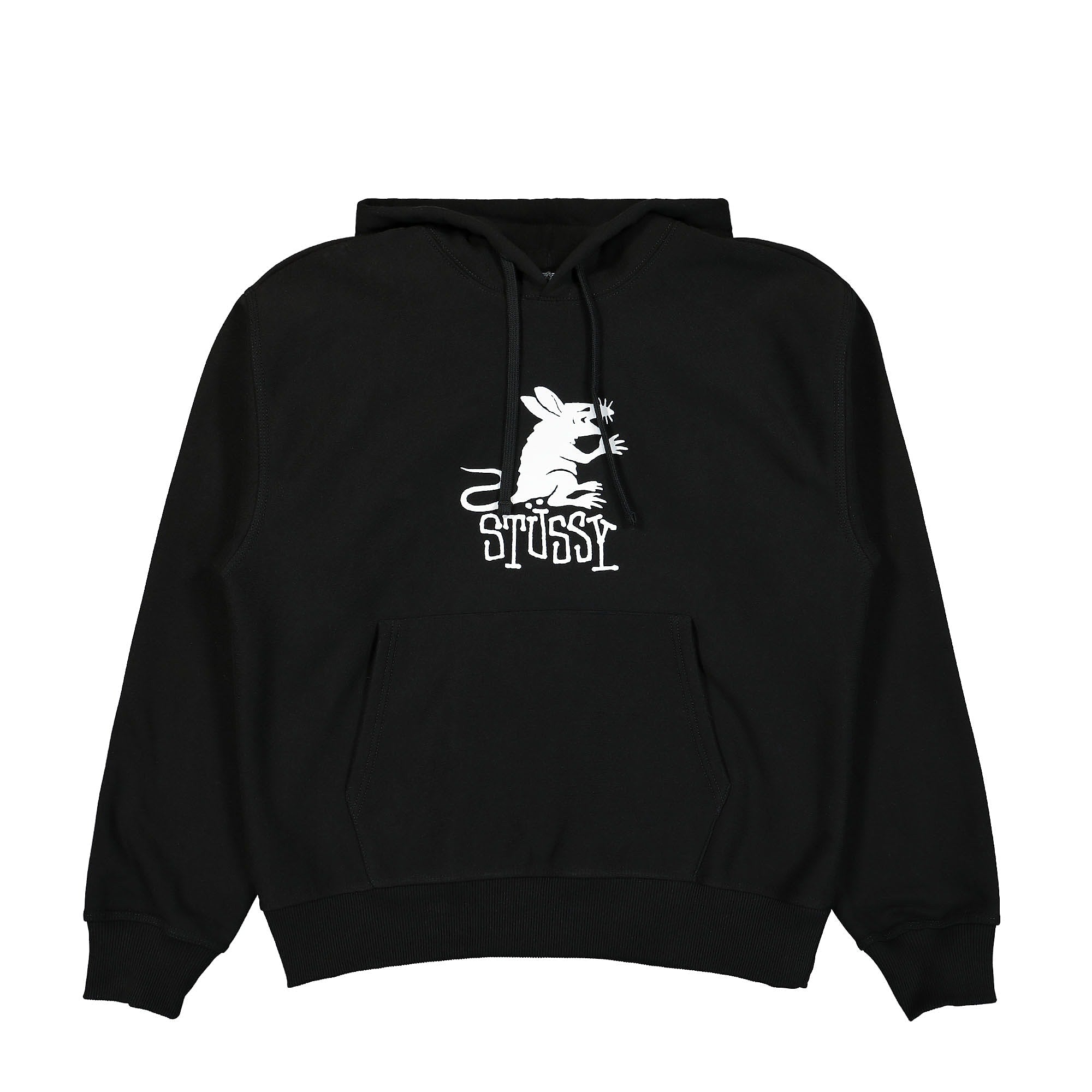 Stussy Rat Hood Black Hoodies 1924840 / 0001 | Overkill