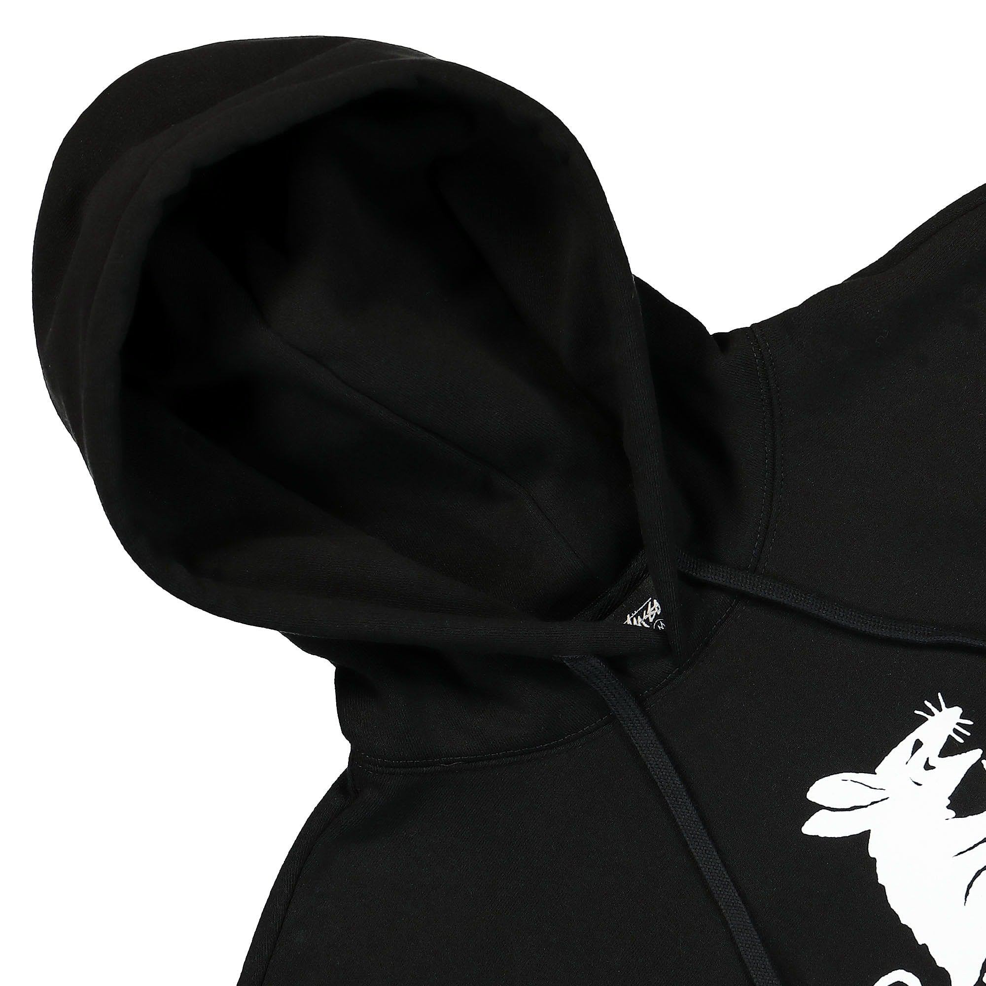 Stussy Rat Hood Black Hoodies Detailfoto | Overkill