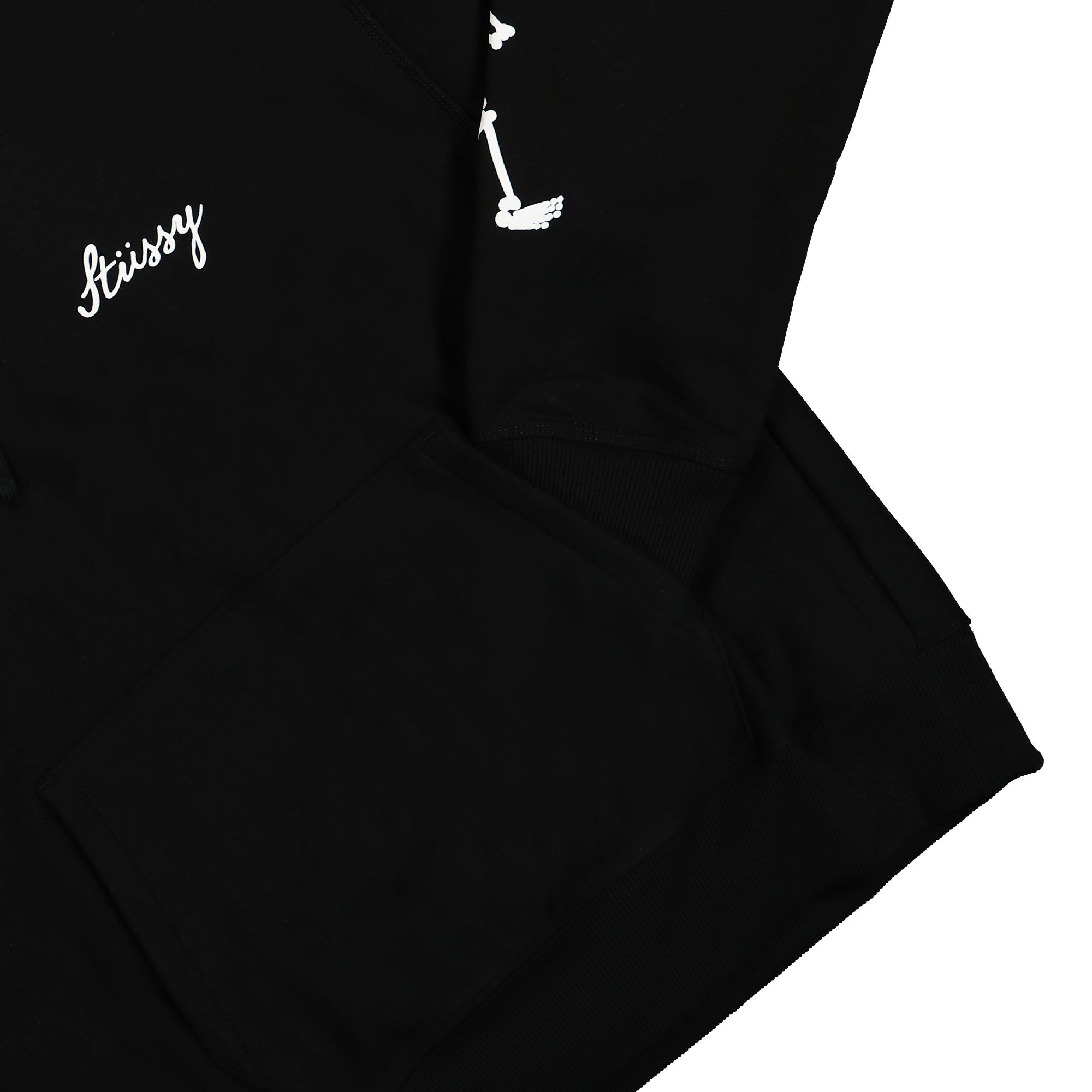 Stussy Paradise Lost Hood Black Hoodies Detailfoto | Overkill