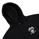 Stussy Skull & Bones Pig. Dyed Hoodie Black Hoodies Material | Overkill