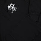Stussy Skull & Bones Pig. Dyed Hoodie Black Hoodies Detailfoto | Overkill