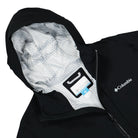 Columbia Omni-Tech Ampli-Dry Shell Black Windbreaker Close-up | Overkill