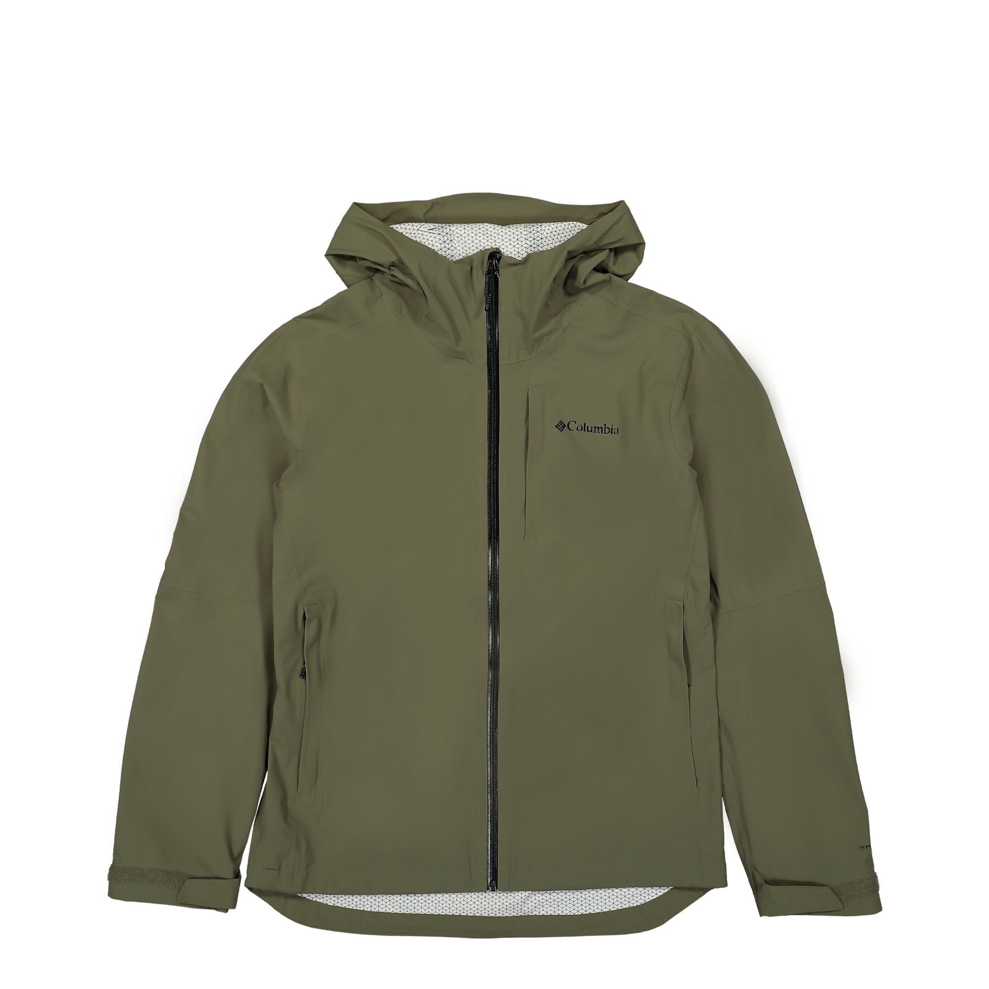 Columbia Omni-Tech Ampli-Dry Shell Stone Green Windbreaker 1932854397 | Overkill