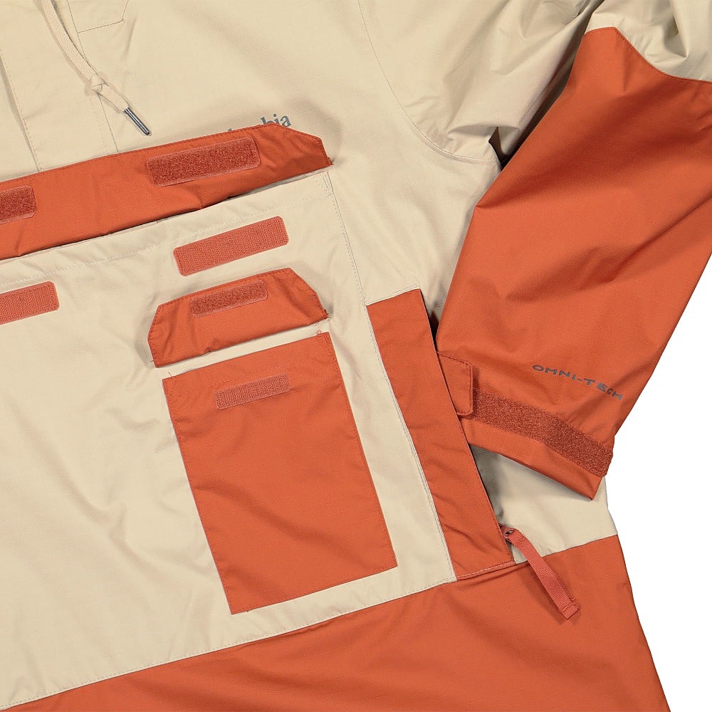 Columbia Buckhollow Anorak Ancient Fossil Windbreaker Detailfoto | Overkill