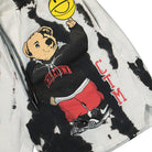 Chinatown Market Smiley Champion Varsity Bear Sweatshort Grey Shorts Close-up | Overkill