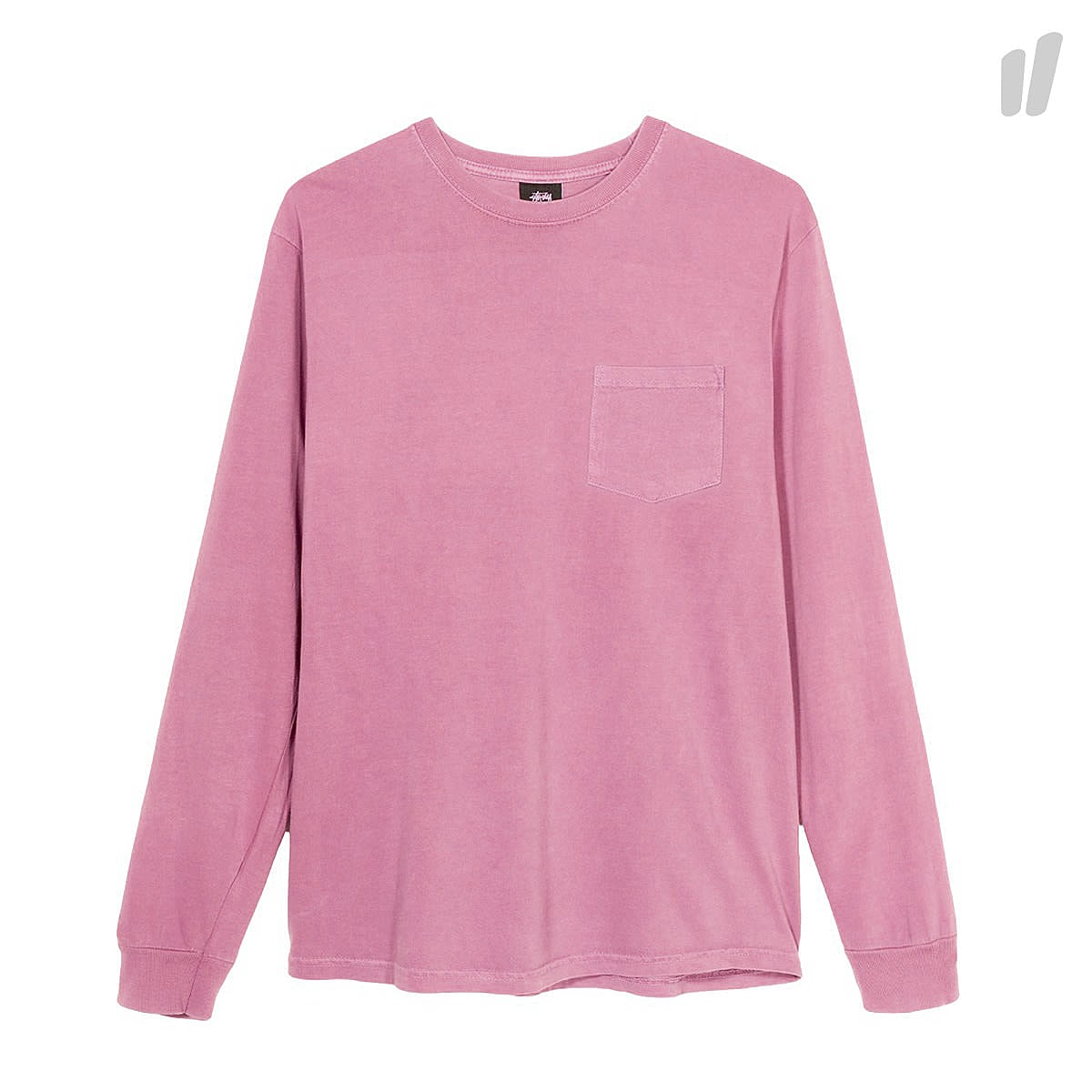 Stussy Camo Stock Pigment Dyed Pocket Longsleeve Orchid Longsleeves 1954248 / 0612 | Overkill