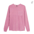Stussy Camo Stock Pigment Dyed Pocket Longsleeve Orchid Longsleeves 1954248 / 0612 | Overkill