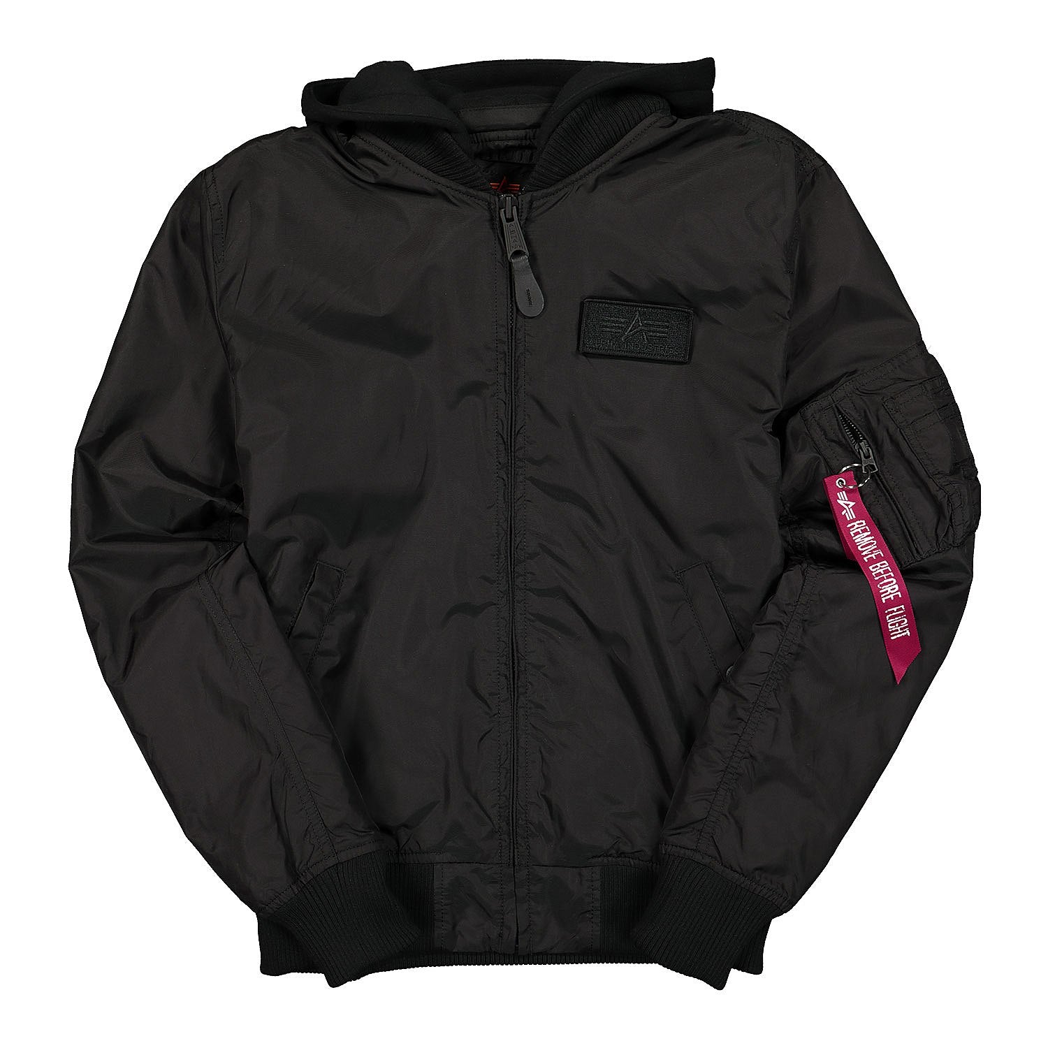 Alpha Industries MA-1 TT Hood Black Jackets 196108 / 515 | Overkill