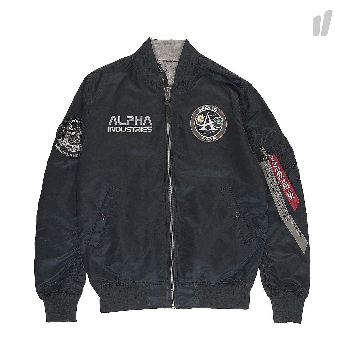Alpha Industries MA-1 Moon Landing Rev Rep Blue Bomber & Varsity Jackets 196125 / 07 | Overkill