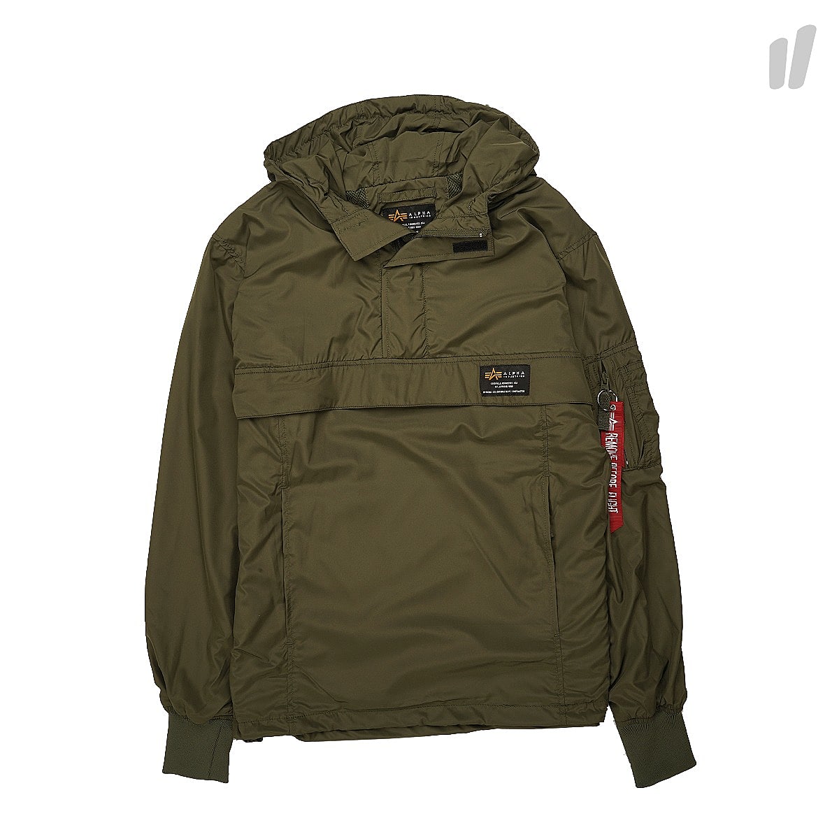 Alpha Industries Glider Anorak Dark Olive Jackets 196131 / 14 | Overkill