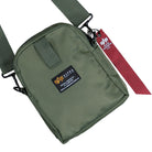 Alpha Industries Crew Carry Bag Sage Green Shoulder Pouch 196924-01 Detail View 1 | Overkill
