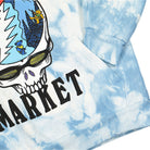 Market Grateful Dead x Chinatown Market Mountain Hoodie Blue Tie Dye Hoodies Detailfoto | Overkill