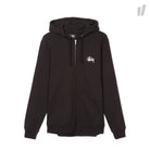 Stussy Basic Zip Hood Black Hoodies 1974143 / 0001 | Overkill