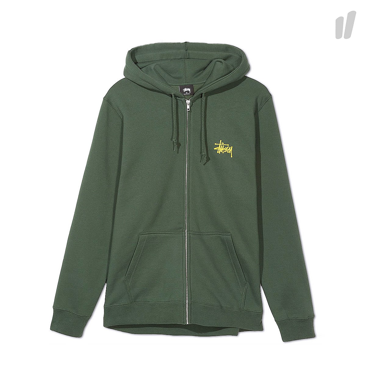 Stussy Basic Zip Hood Dark Forest Hoodies 1974143 / 18979 | Overkill