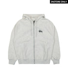 Stussy Basic Stussy Zip Hood Ash Heather Hoodies 1974870 / 0062 | Overkill