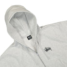Stussy Basic Stussy Zip Hood Ash Heather Hoodies Material | Overkill