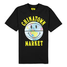 Chinatown Market Smiley Globe Ball Tee Black T-Shirts 1990276 / 0001 | Overkill