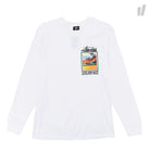 Stussy Love & Hate  Longsleeve Tee White Longsleeves 1994022 / 1201 / White | Overkill