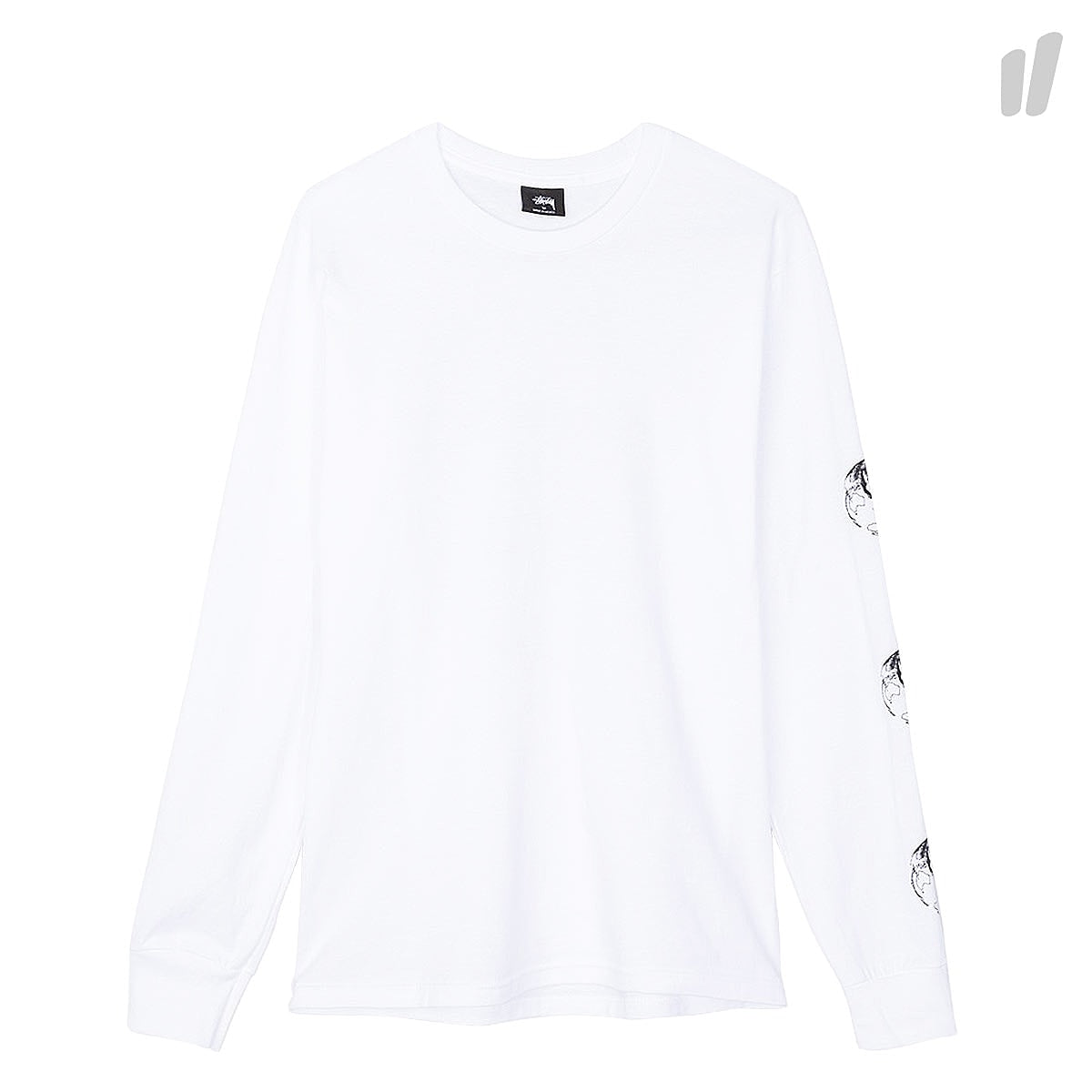Stussy Stock World Longsleeve Tee White Longsleeves 1994091 / 1201 | Overkill