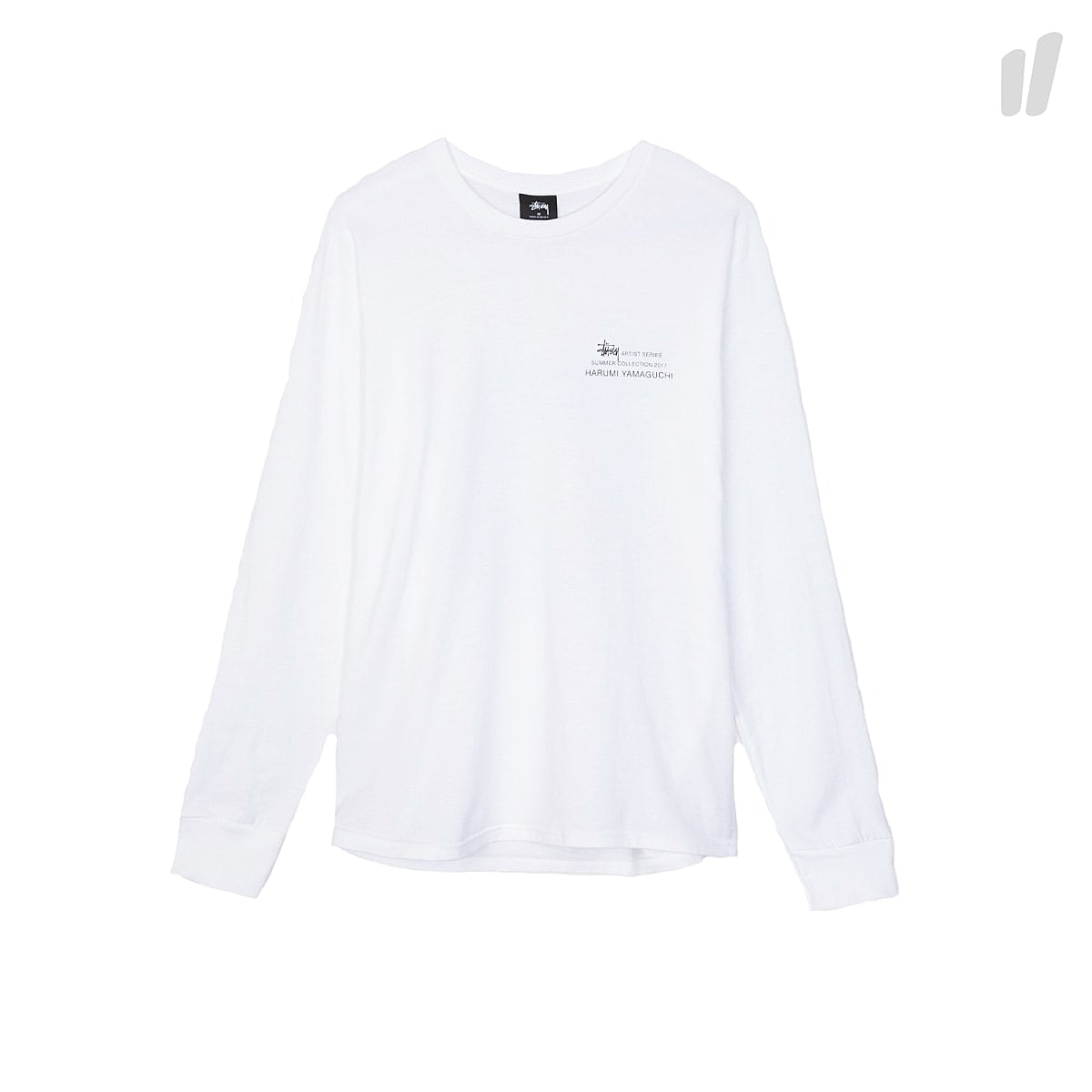 Stussy Harumi Yamaguchi Raft Longsleeve Tee White Longsleeves 1994099-1201 | Overkill