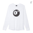 Stussy Bootleg 8 Ball Longsleeve Tee White Longsleeves 1994133 / 1201 | Overkill