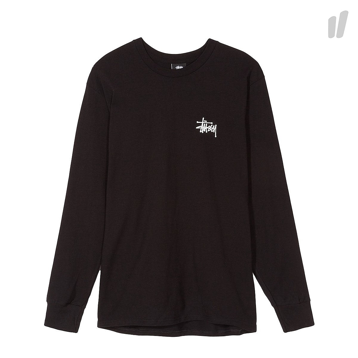 Stussy Basic Longsleeve Tee Black Longsleeves 1994143 / 0001 | Overkill