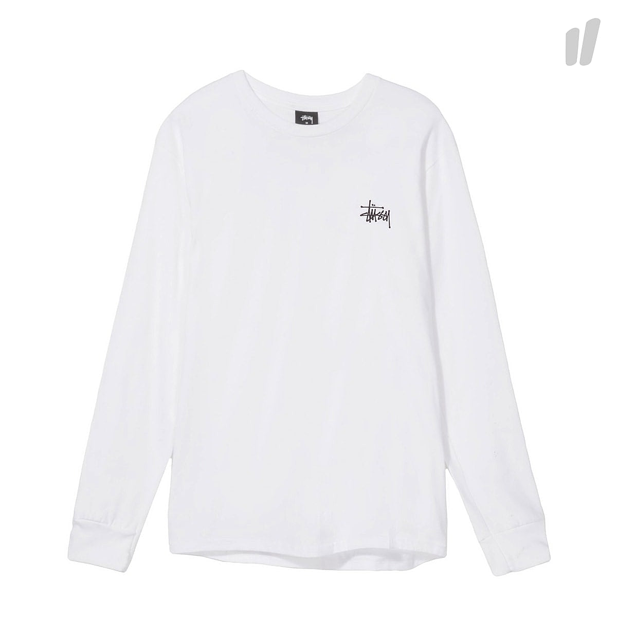 Stussy Pin Up Lonsleeve Tee White T-Shirts 1994214 / 1201 | Overkill