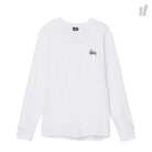 Stussy Pin Up Lonsleeve Tee White T-Shirts 1994214 / 1201 | Overkill