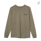 Stussy Modern Age Pigment Dyed Longsleeve Tee Army Longsleeves 1994312 / 0483 | Overkill