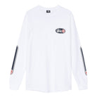 Stussy Oval Grid Longsleeve Tee White Longsleeves 1994404 / 1201 | Overkill