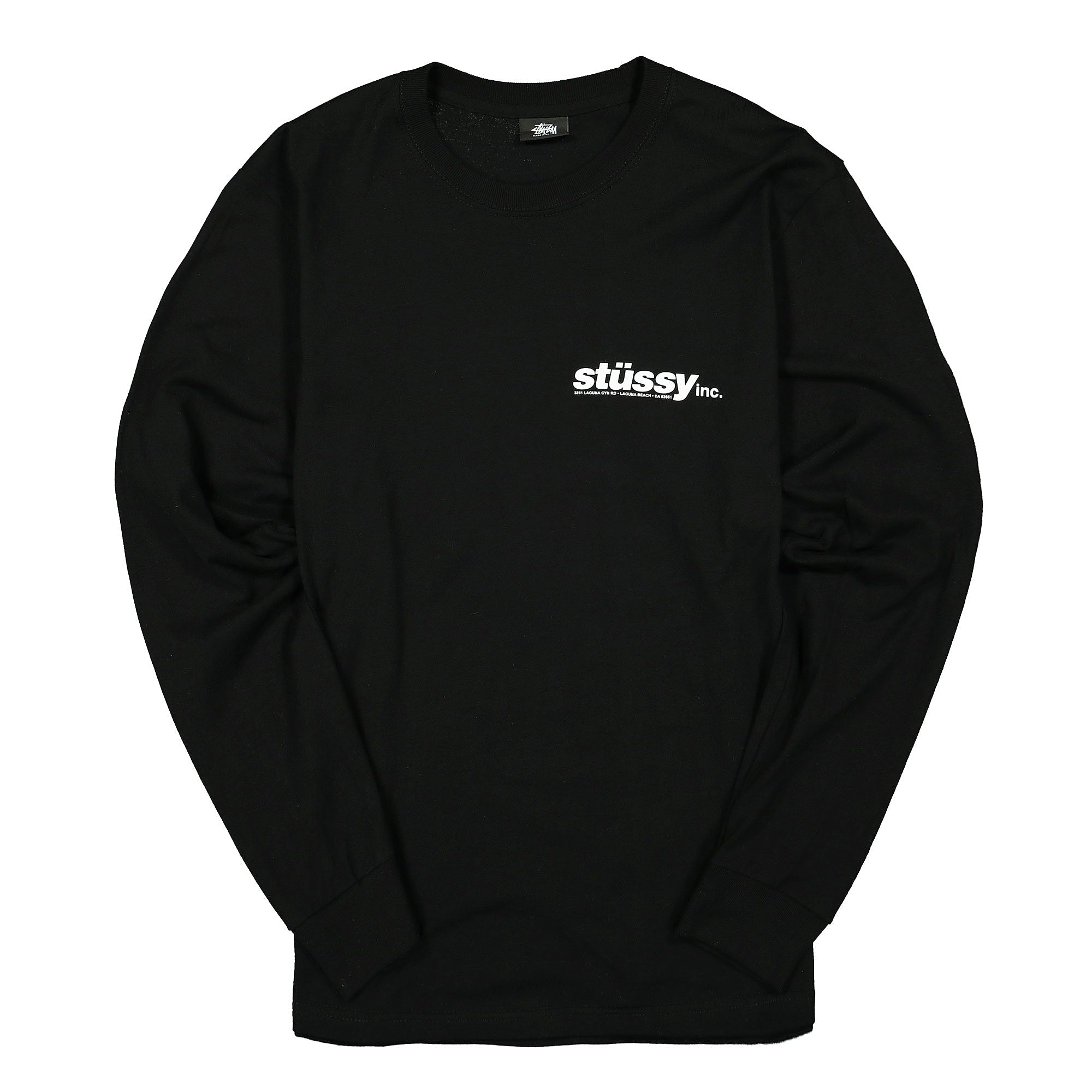 Stussy Italic Longsleeve Tee Black Longsleeves 1994493 / 0001 | Overkill