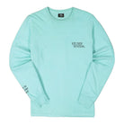 Stussy Solar System Pigment Dyed Longsleeve Tee Aqua Longsleeves 1994645 / 0841 | Overkill