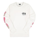 Stussy Masked Longsleeve Tee White Longsleeves 1994698 / 1201 | Overkill