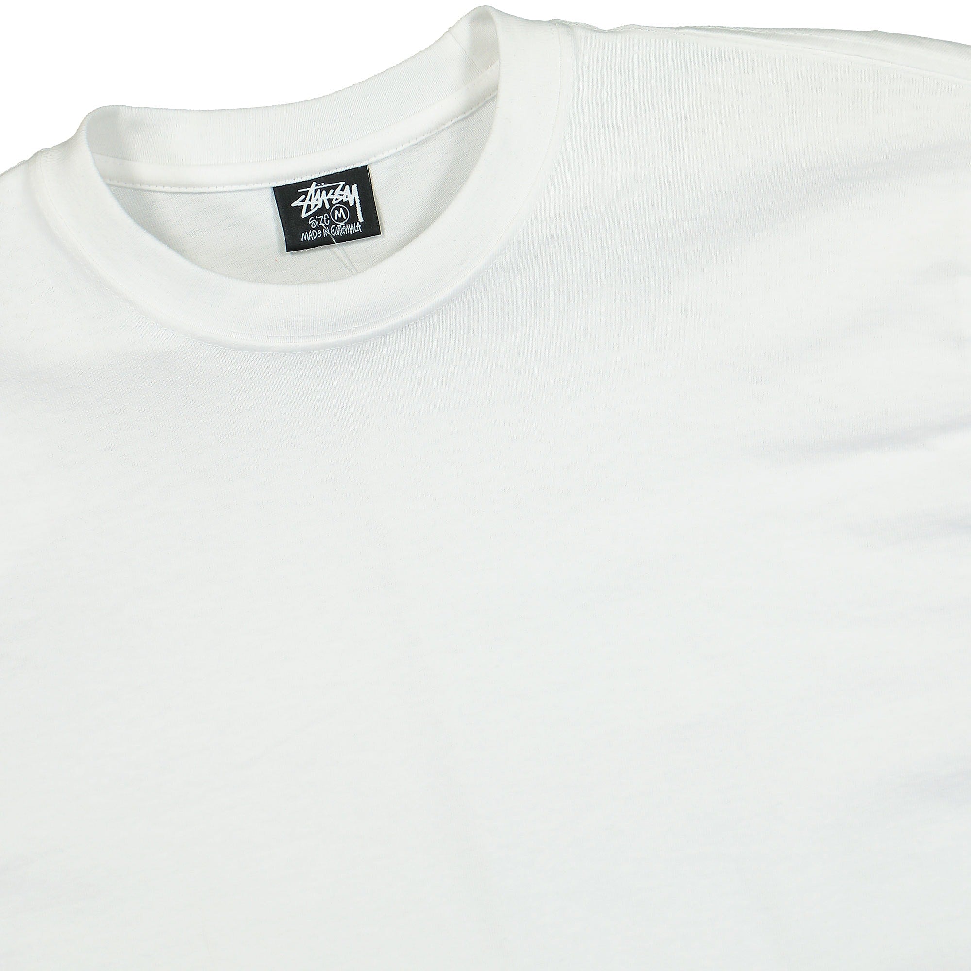 Stussy Hearts & Spades Long Sleeve Tee White T-Shirts Close-up | Overkill
