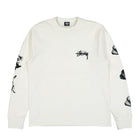 Stussy Angels Pigment Dyed Long Sleeve Tee Natural Longsleeves 1994777 / 1002 | Overkill