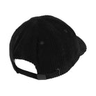 C.P. Company Corduroy 350 Baseball Cap Black Caps 19CMAC226A-110472A 999 Detail View 2 | Overkill