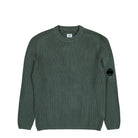 C.P. Company Full Rib Crewneck Lens Sweater Gunmetal Sweatshirts 19CMKN015A-006608A 921 | Overkill

