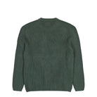 C.P. Company Full Rib Crewneck Lens Sweater Gunmetal Sweatshirts 19CMKN015A-006608A 921 Close-up | Overkill
