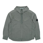 C.P. Company Chrome-R Padded Lens Overshirt Gunmetal Jacket 19CMOS084A-005904G 921 | Overkill
