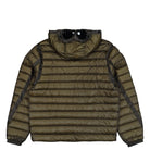 C.P. Company D.D. Shell Goggle Down Jacket Ivy Green Jackets 19CMOW031A-110416A 683 Close-up | Overkill