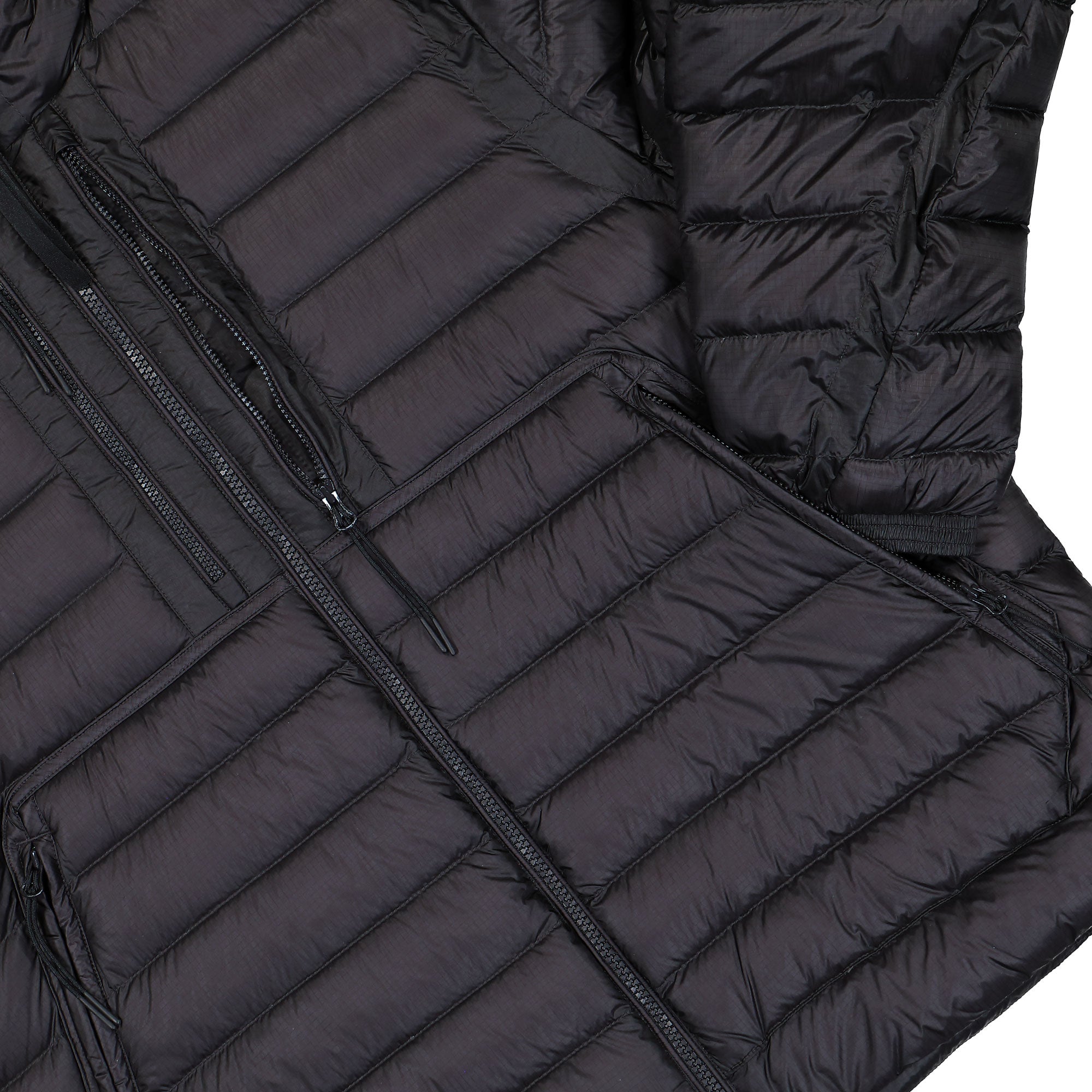 C.P. Company D.D. Shell Goggle Down Jacket Black Jackets 19CMOW031A-110416A 999 Detail View 2 | Overkill