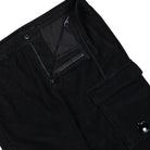 C.P. Company Corduroy Lens Cargo Pant Black Cargo Pant 19CMPA169A-006410O 999 Detail View 1 | Overkill
