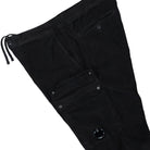 C.P. Company Corduroy Lens Cargo Pant Black Cargo Pant 19CMPA169A-006410O 999 Detail View 3 | Overkill
