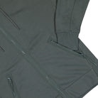 C.P. Company Diagonal Raised Fleece Goggle Sweatshirt Dark Shadow Zip Hoodie 19CMSS715A-005086W 978 Detail View 2 | Overkill
