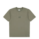 C.P. Company 30/1 Jersey Logo T-Shirt Fallen Rock T-Shirts 19CMTS106A-006586W 356 | Overkill